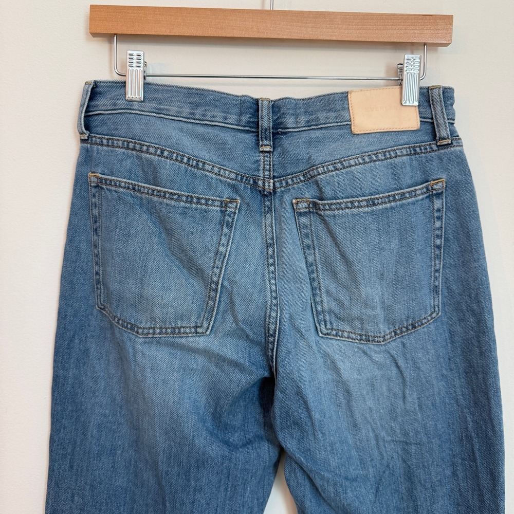 Everlane The Summer Jean Women 27 Light Wash High Rise Straight Leg Denim Cotton - Picture 11 of 14